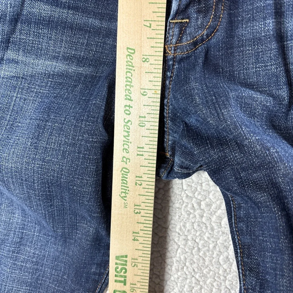 Lucky Brand 361 Vintage Straight Men W34 L30 Dark Wash Stretch Classic Fit Jeans